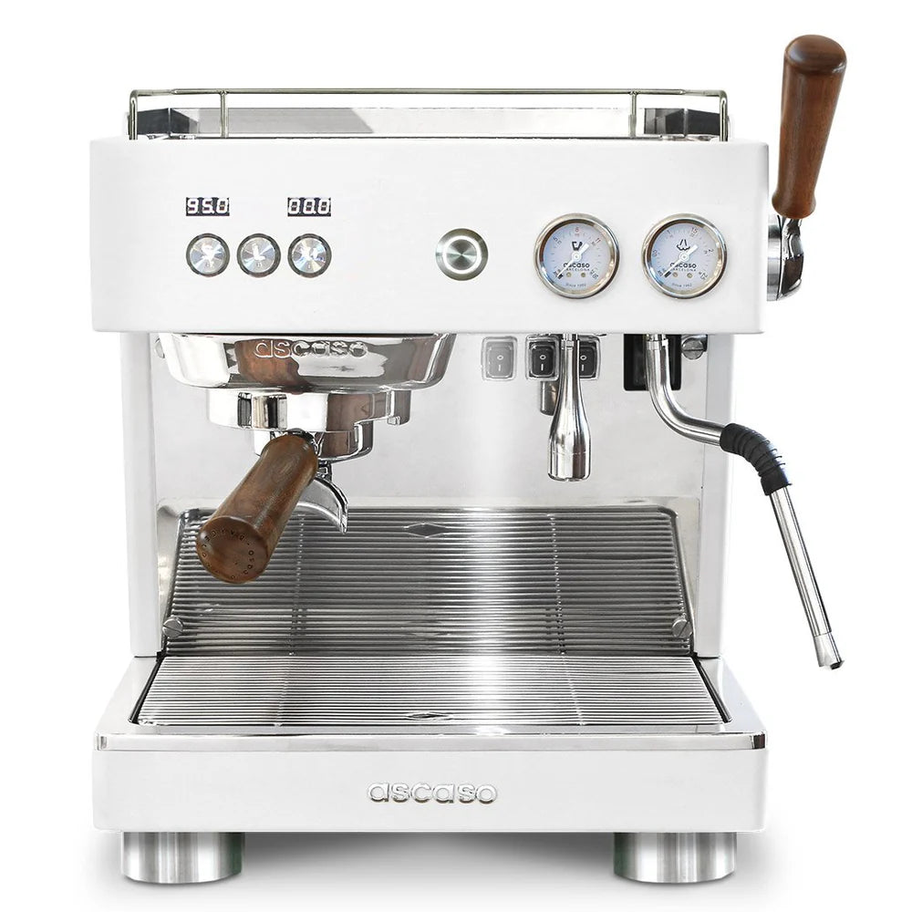 ASCASO BABY T PLUS 1 GROUP AUTOMATIC ESPRESSO MACHINE - WHITE