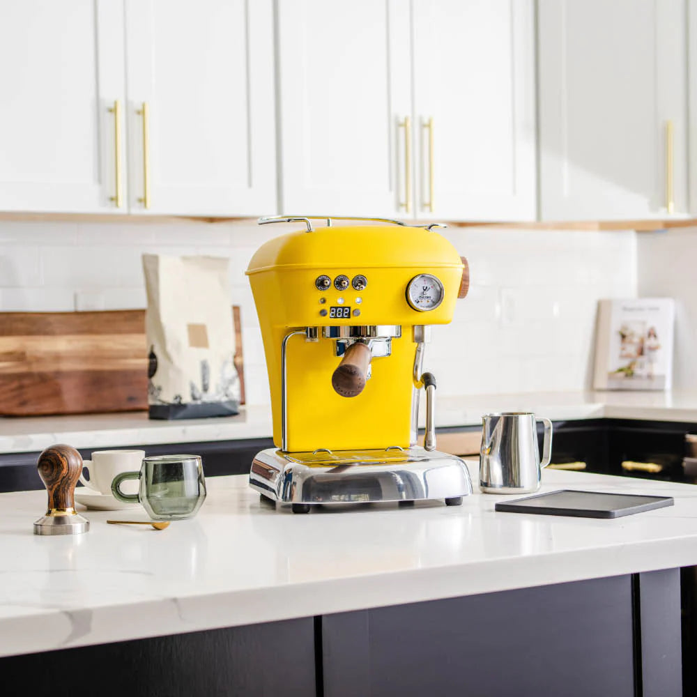 ASCASO DREAM PID HOME ESPRESSO MACHINE - SUN YELLOW