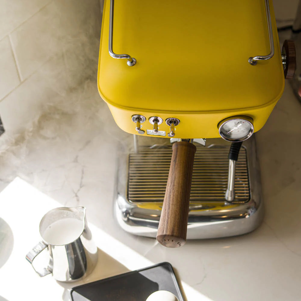 ASCASO DREAM PID HOME ESPRESSO MACHINE - SUN YELLOW