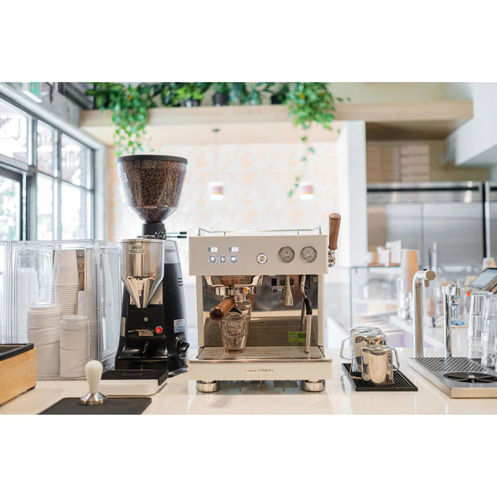 ASCASO BABY T PLUS 1 GROUP AUTOMATIC ESPRESSO MACHINE - WHITE